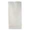 General Paper Bags, 30 lbs Cap., No 2, 4.31"w x 2.44"d x 7.88"h, White, PK500 51002 - alternate 3